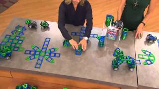 Magformers CruisersExtreme 44pc Magnetic Building Set w/ 2 Wheels with Kerstin Lindquist