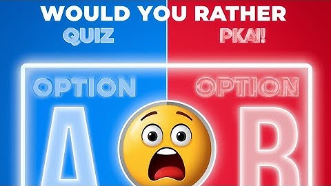 Wat zou je liever doen? || 99% zal NIET slagen voor deze 