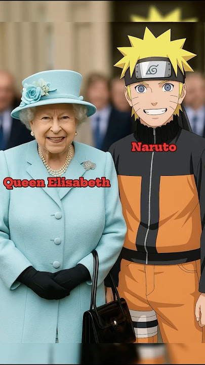 FROM Queen Elisabeth to Naruto: The wildest Chain of Real Meetings 😂