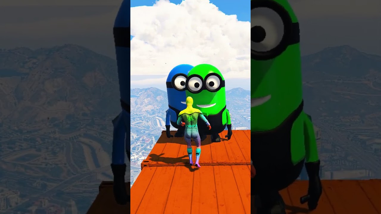 GTA 5 Epic Water Ragdolls Spiderman Jump/Fails Ep 81