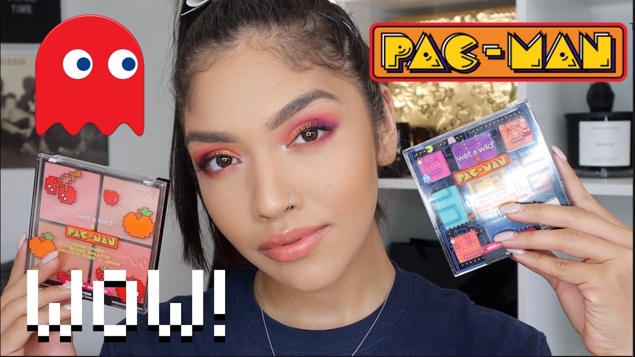 PACMAN X WET N WILD COLLECTION REVIEW!