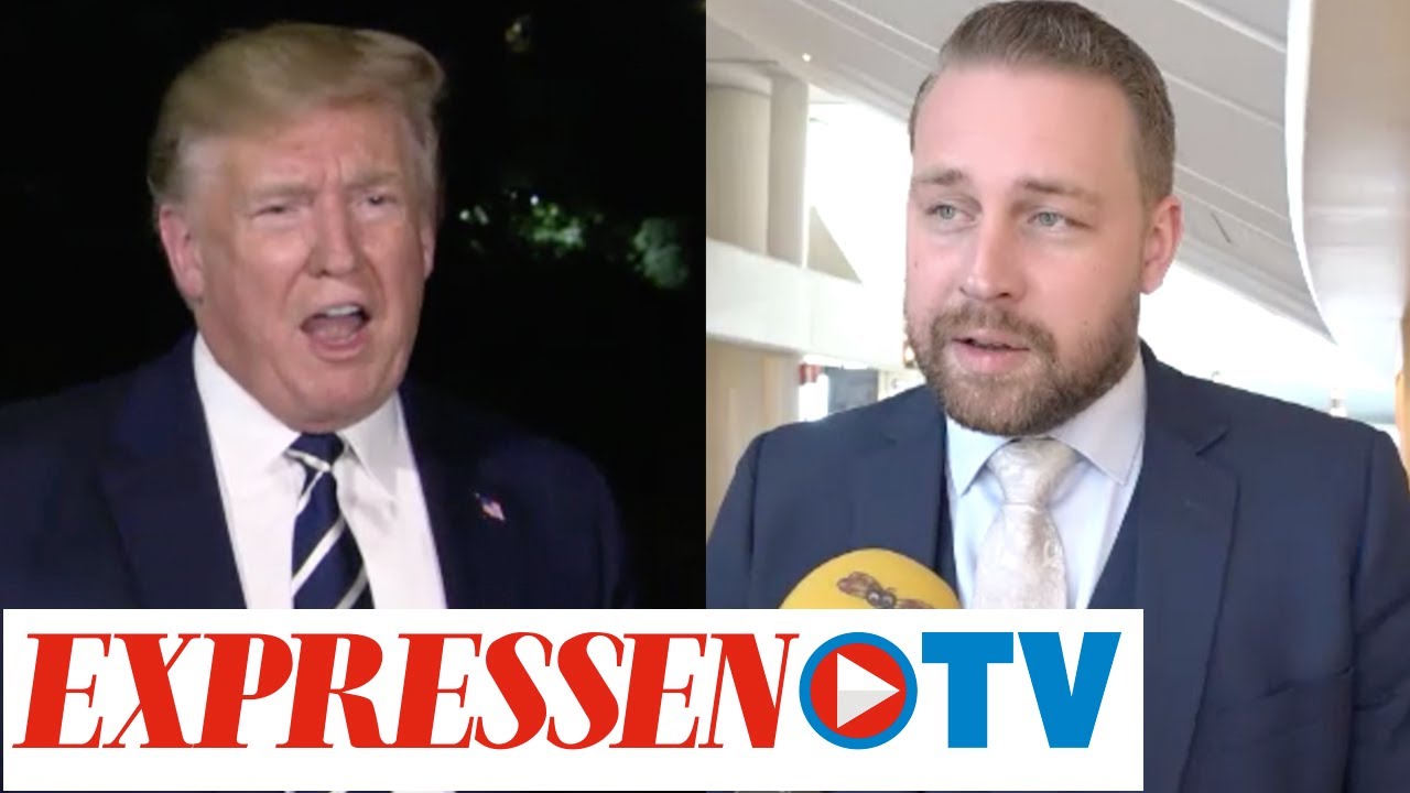 Mattias Karlsson SD vill samarbeta med Trump administrationen