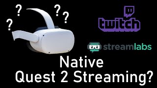 Wireless Oculus Quest 2 Casting to PC for Streaming