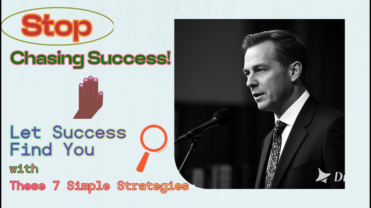 Stop Chasing Success! Let Success Find You with These 7 Simple ...