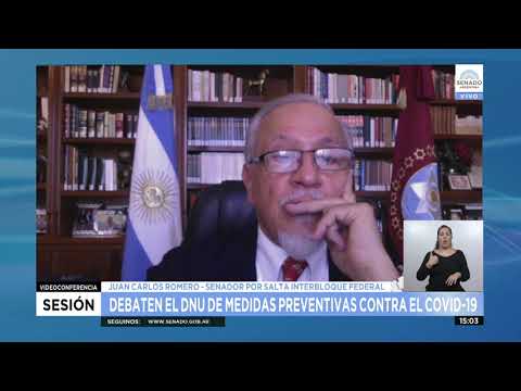 SDOR. JUAN CARLOS ROMERO - SESIÓN ESPECIAL 02-06-21