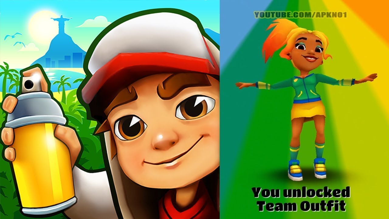 ⭐Subway Surfers Rio #34 - Dylan Venice Beach Surfer Outfit