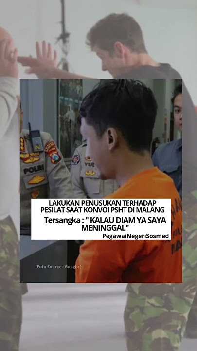 Yang Lagi Viral Konvoi PSHT di Malang‼️