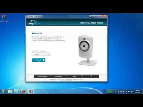 How to set up your mydlink camera for the first time