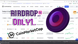 Only1.. Airdrop.. Coinmarketcap.. 2021 🚀🚀🚀