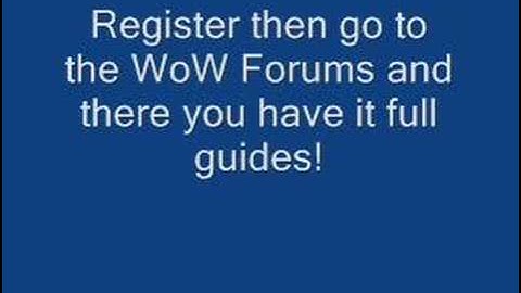 Create a WoW Server