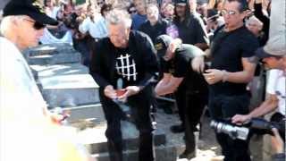 The Doors - Not to Touch the Earth - Jim Morrison at Pere Lachaise in Paris, France.