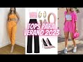 OUTFITS IDEAS PARA USAR TOP EN VERANO 2023💋OUTFITS IDEAS TO WEAR A TOP IN SUMMER 2023✨🎉