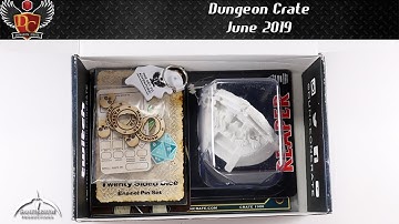 Dungeon Crate June 2019 Unboxing