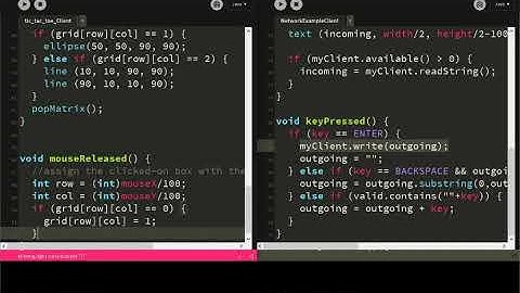 Networked Tic Tac Toe Part 4 - Adding the Client