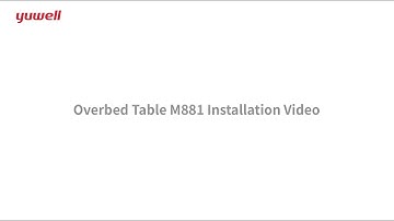 Overbed Table M881 Installation Video