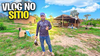 A CONSTRUÇÃO ESTÁ A TODO VAPOR NO NOSSO SÍTIO.