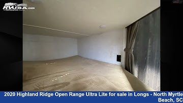 2020 Highland Ridge Open Range Ultra Lite Travel Trailer RV  in Longs - North Myrtle Beach, SC