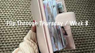 Flip Through Thursday / Week 8 February 2024 // Pink Planner Girl