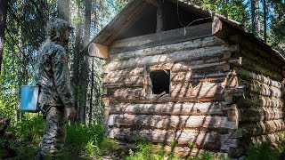 МЕДВЕДЬ ПРОДОЛЖАЕТ ГРАБИТЬ ИЗБЫ. ЖИВУ С МИКРОСОБАКОЙ В ИЗБЕ. РЫБАЛКА.