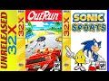 Unreleased Sega 32X Games | Cancelled 32X games