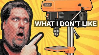 VEVOR 8-Inch Drill Press Tested – Honest Review & Demo
