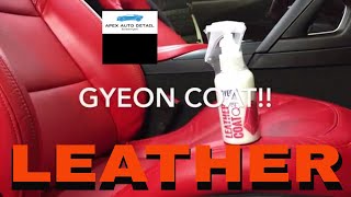 Gyeon Q2 Leather Coat!!  120 ml  $12.99!!  An Alternative To Professional Leather Coatings!!
