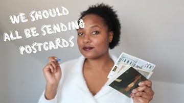WE SHOULD ALL BE SENDING POSTCARDS SO HERES A FEW TIPS TO MAKE IT EASIER