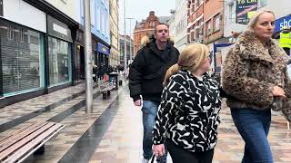 WALKING in BELFAST CITY in NORTHERN IRELAND🍀4K (60fps)