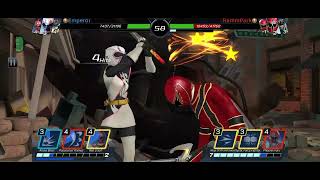 Hayley Foster Vs Nick Russell Gameplay Ranked Match Sapphire - Ruby Power Rangers Legacy War