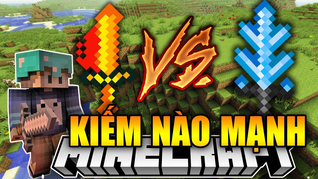 KIẾM LỬA VÀ KIẾM BĂNG KIẾM NÀO MẠNH HƠN TRONG MINECRAFT !! | Minecraft Mod #2 - YouTube