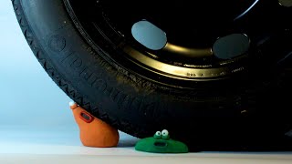 Beans Vs Peas Honk Honk Stop Motion Animation