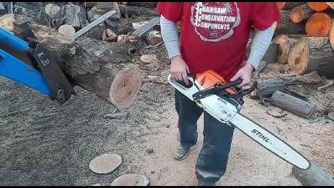 calibrate an test cuts on the ported ms261c