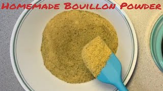 Bouillon Powder - Gluten Free, Low Sodium, Diabetic Friendly, Low Oxalates