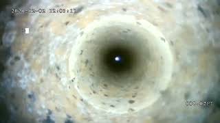 Strahl HD Borehole Camera Inspection Footage of Drilling Well