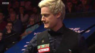 2017 04 24 Snooker World Championship - Fu v Robertson