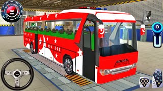 New Police Bus Parking Police Driving 3D Bus Game Bus Games Police Bus Simulator Bus Police Android screenshot 4