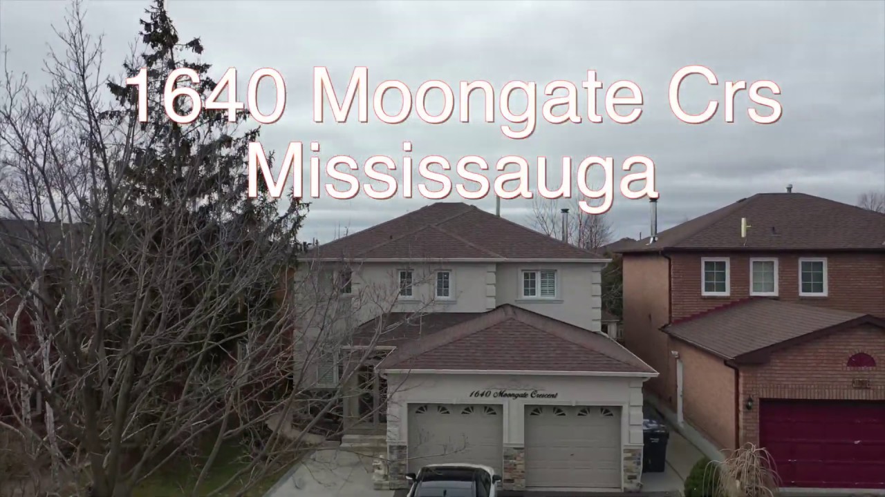 1640 Moongate Cres Mississauga YouTube
