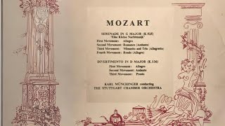 W.A. Mozart - Eine Kleine Nachtmusik + Divertimento - Karl Münchinger (1951) - HD Digital Remaster