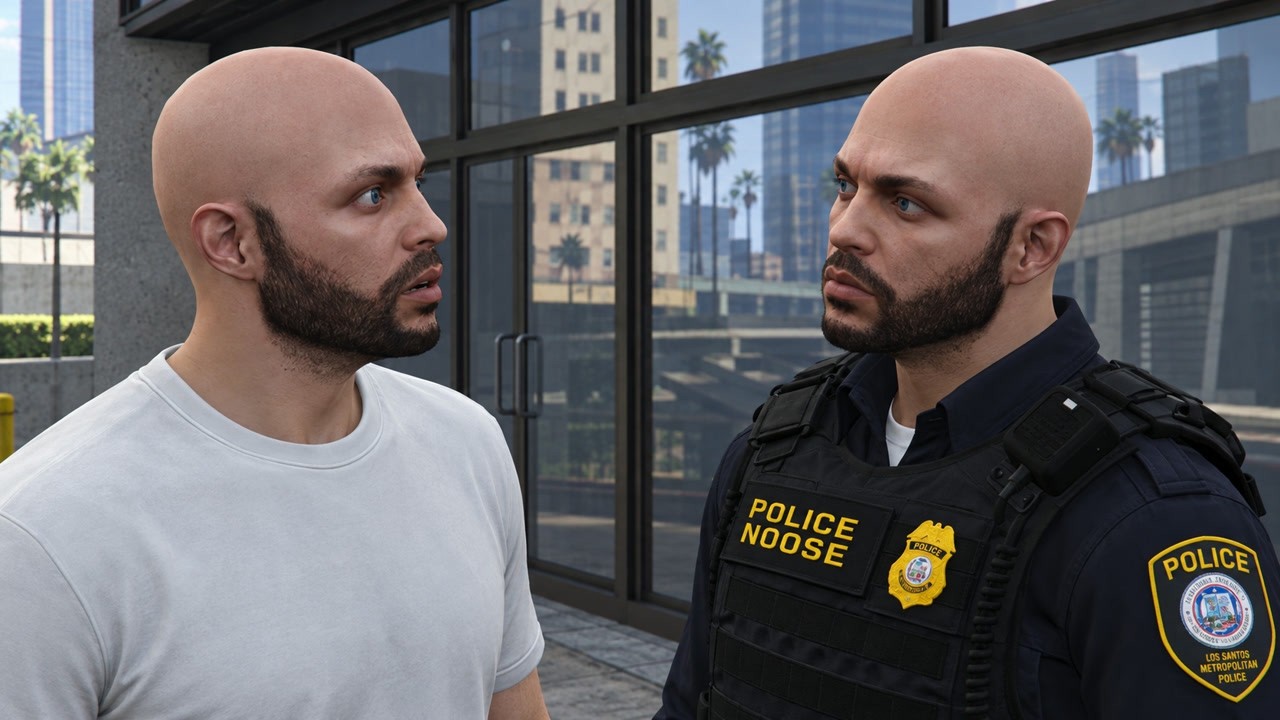 I Challenged My NPC Twin to a Duel | GTA 5 NPCs Can Talk