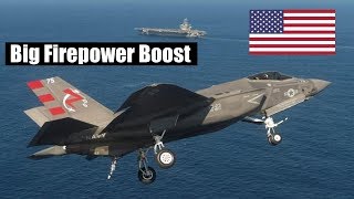 Us navy aircraft carriers are getting a big firepower boost (thanks to
the f-35)