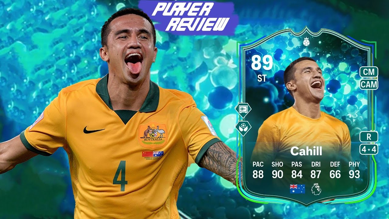 🇦🇺THE AUSTRALIAN LEGEND!!🤩 ☘️GRASSROOT GREAT HERO " TIM CAHILL " COMPLETE PLAYER REVIEW IN FC25 💯