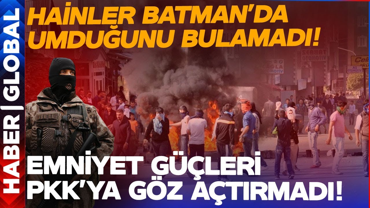 Teröristler Batman'da Neye Uğradığını Şaşırdı!