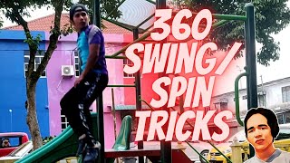 360° SWING & SPIN TRICKS ft @amrbars