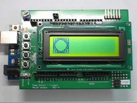 グラフィックLCDシールドで、グラフィック表示をしてみた
