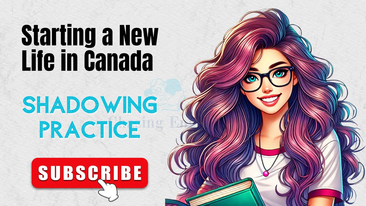 A New Life in Canada ✈️ | Easy English Story for Beginners 📖✨