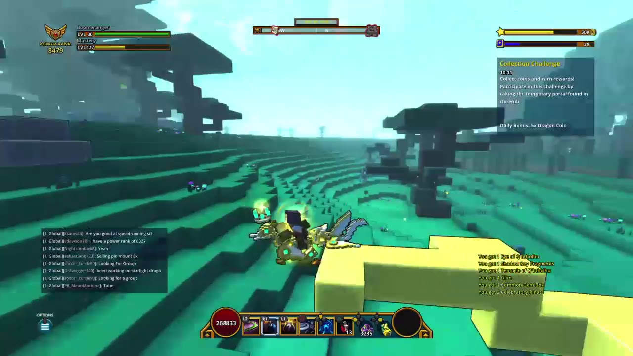 Trove console - Invader Farming - Sunfest
