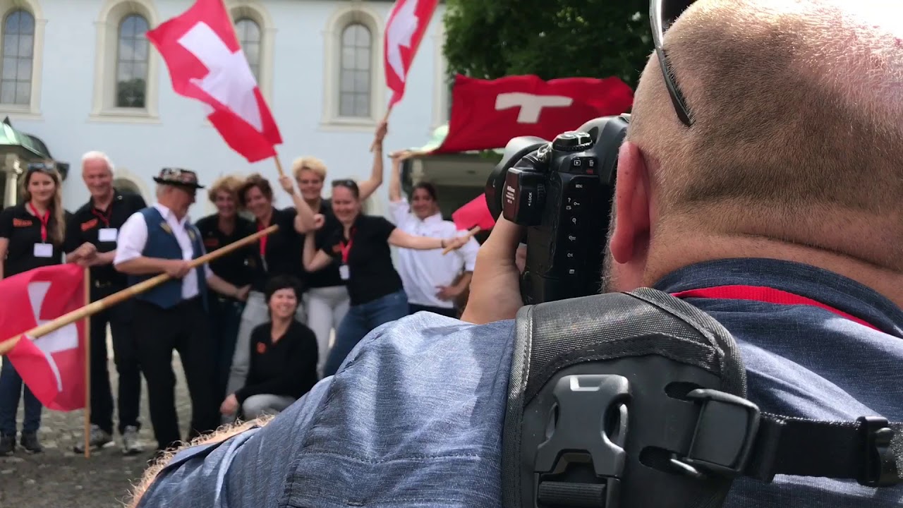 Team experience | Flag throwing tradition | Switzerland