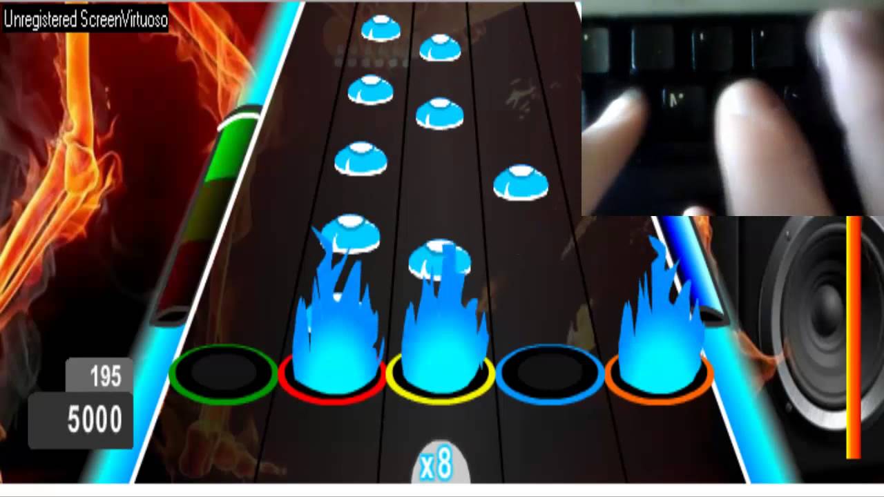 Guitar Flash Custom - Changes SOLO FC With Hands