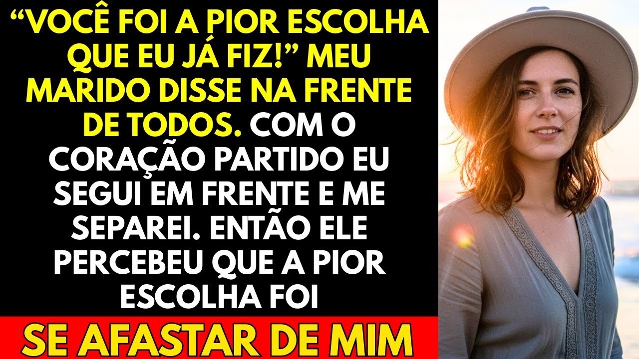 Você Foi a Pior Escolha Que Eu Já Fiz” Meu Marido Disse Na Frente De Todos