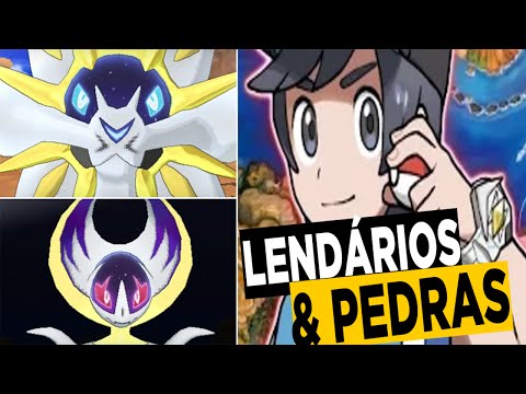 Pokémon Lendários de Pokémon Sun e Pokémon Moon revelados